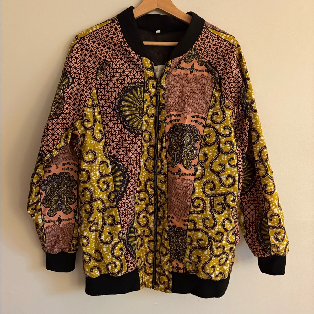 Vibrant Patterned Women's Jacket